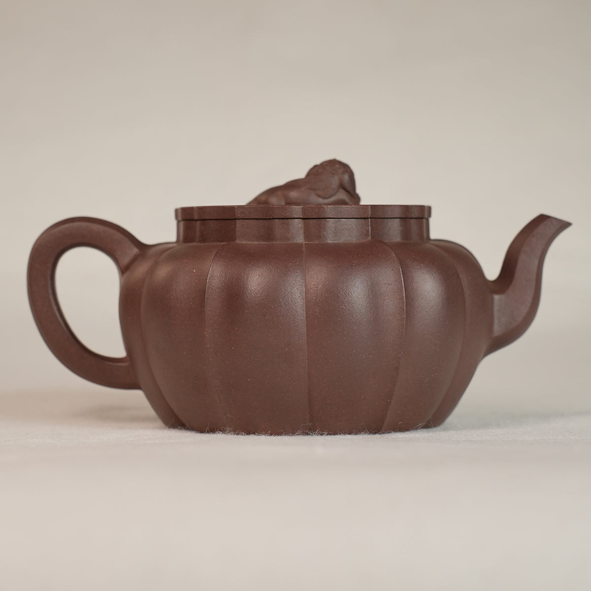 Zisha Cinnabar Clay Shideng  Teapot 360cc Yixing Teapot