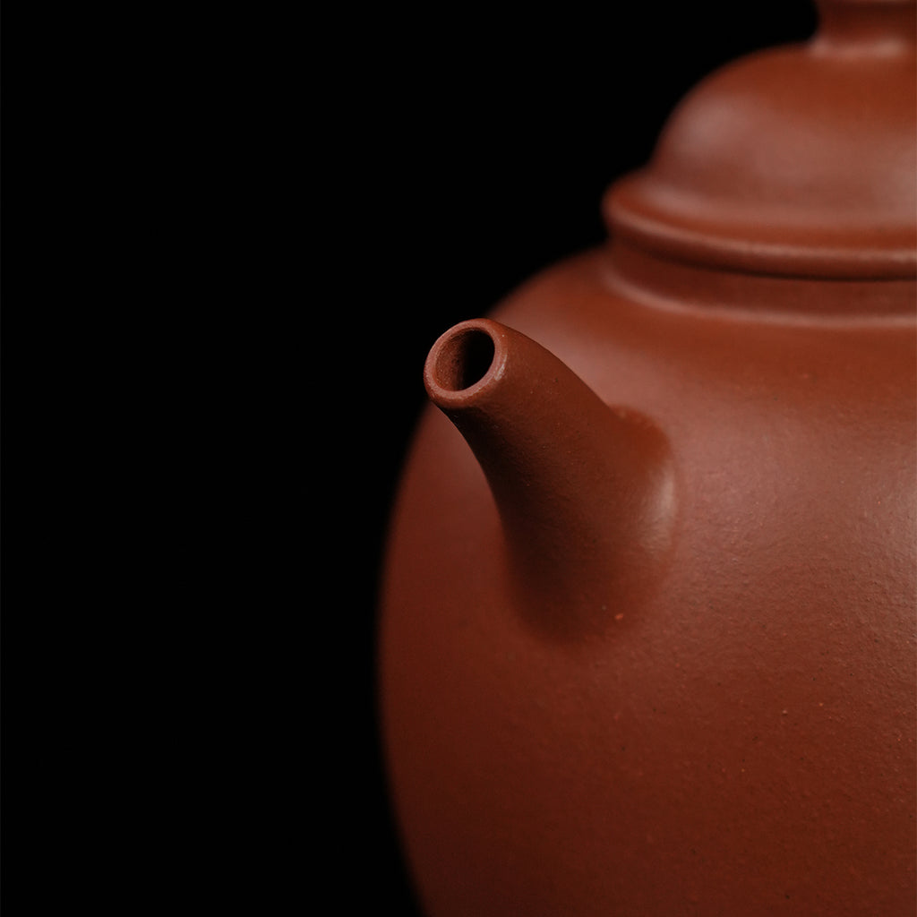 Zhuni Cinnabar Clay Shunxiang Teapot 120cc Yixing Teapot