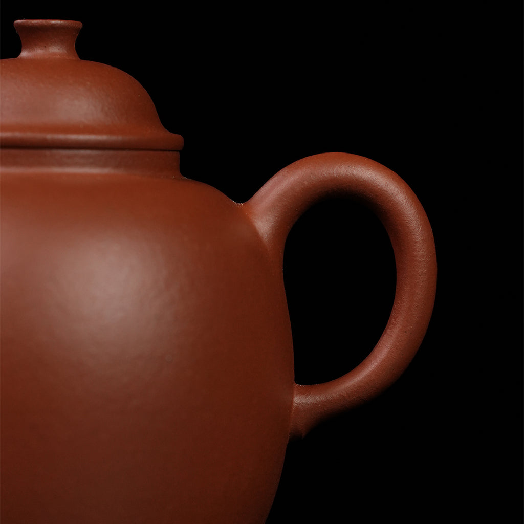 Zhuni Cinnabar Clay Shunxiang Teapot 120cc Yixing Teapot