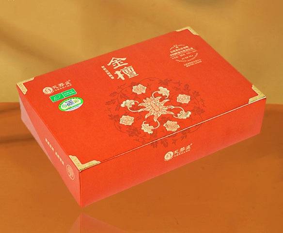 Certified Organic Yunnan Ripe Pu-erh Tea Mini Cake