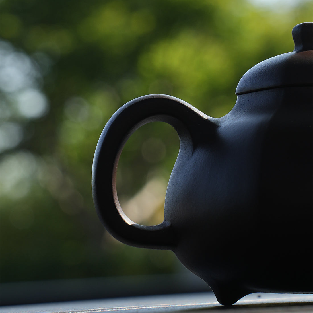 Cinnabar Clay Liufang Ruding Teapot 180cc Yixing Teapot