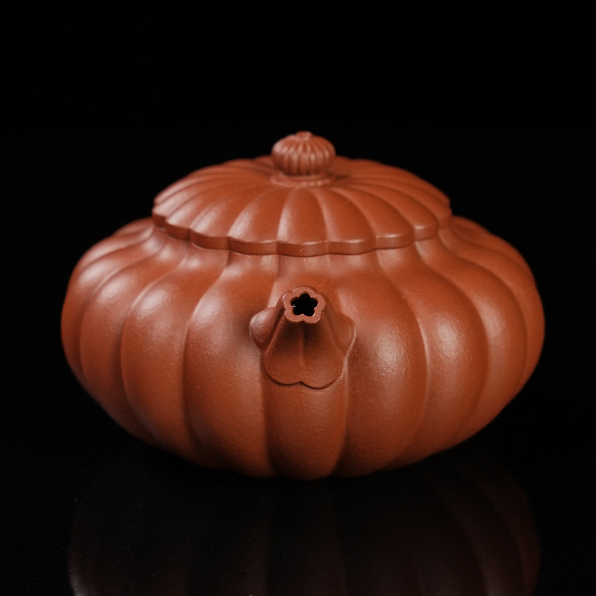 Zhuni Cinnabar Clay Juban Teapot 110cc Yixing Teapot