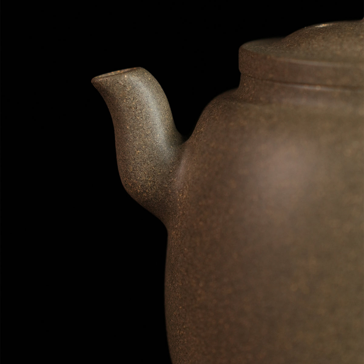 Qingduan Cinnabar Clay Molin Teapot 130cc Yixing Teapot