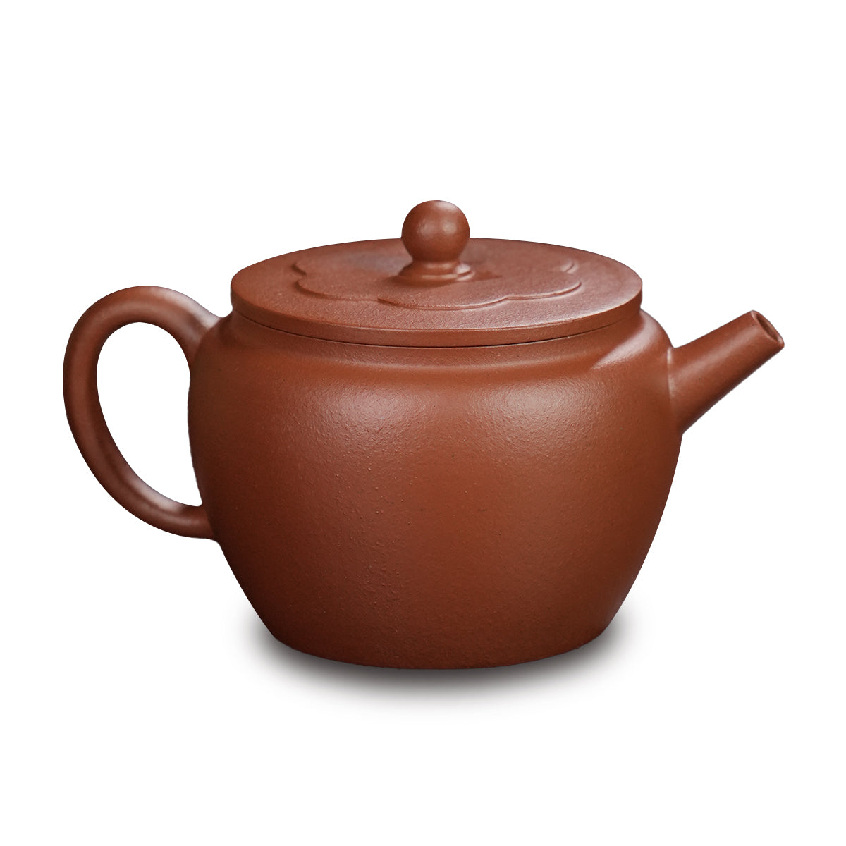 Red Clay Begonia Palace Lantern Teapot 120cc Yixing Teapot