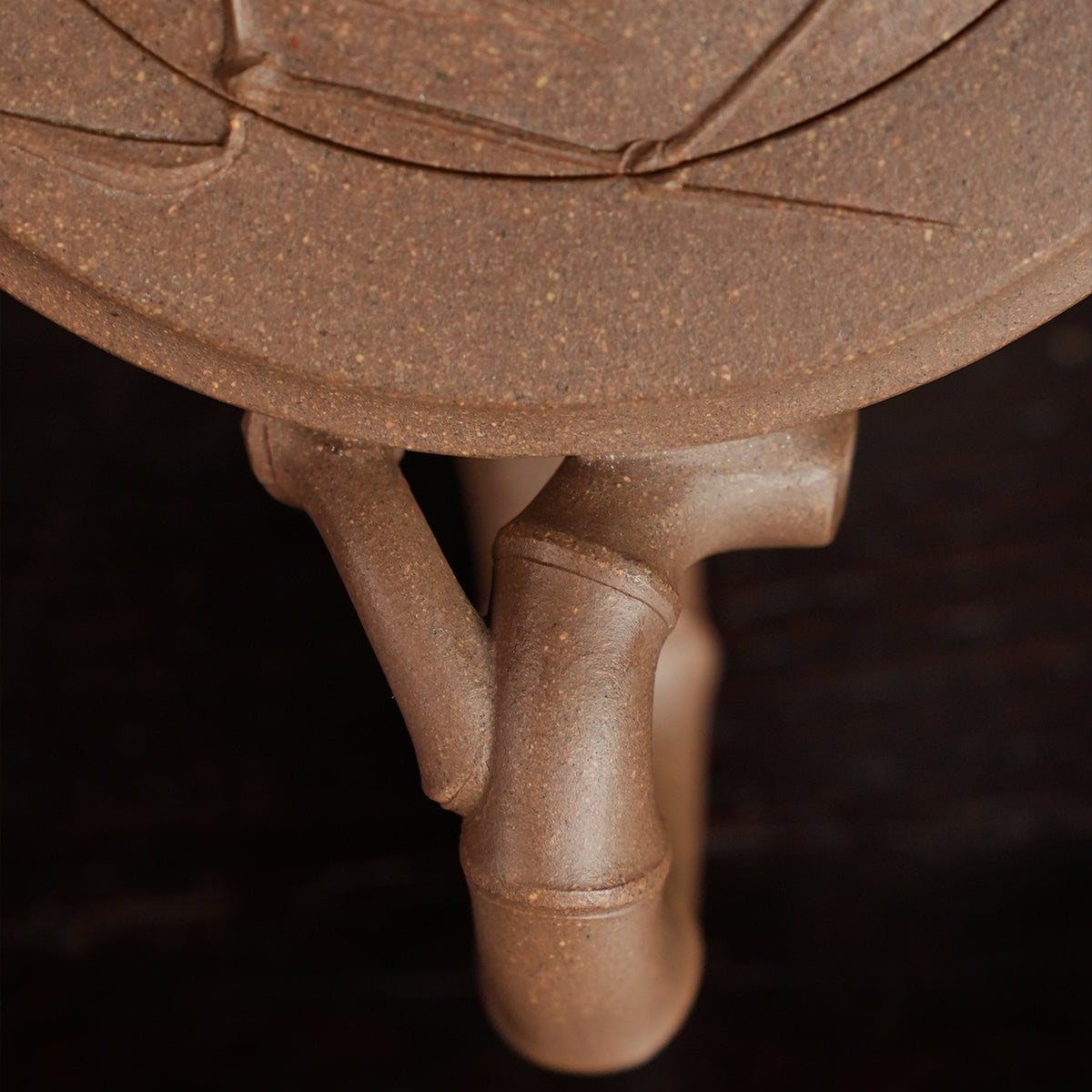 Qingduan Cinnabar Clay Wenzhu Teapot 230cc Yixing Teapot