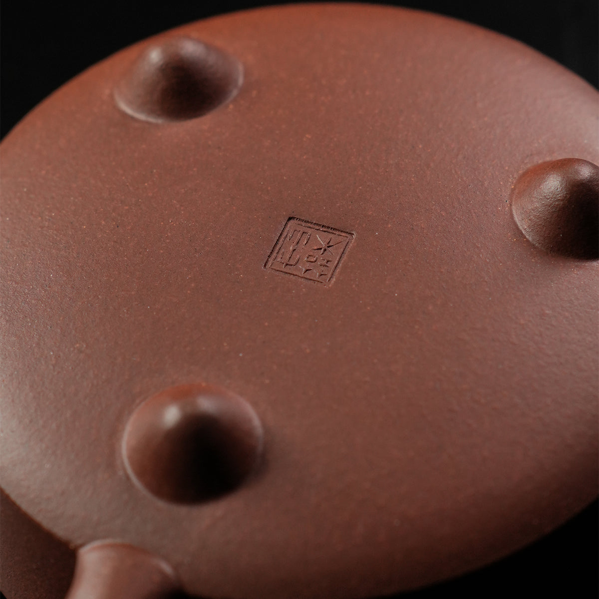 Cinnabar Clay Zhou Pan Teapot 140cc Yixing Teapot