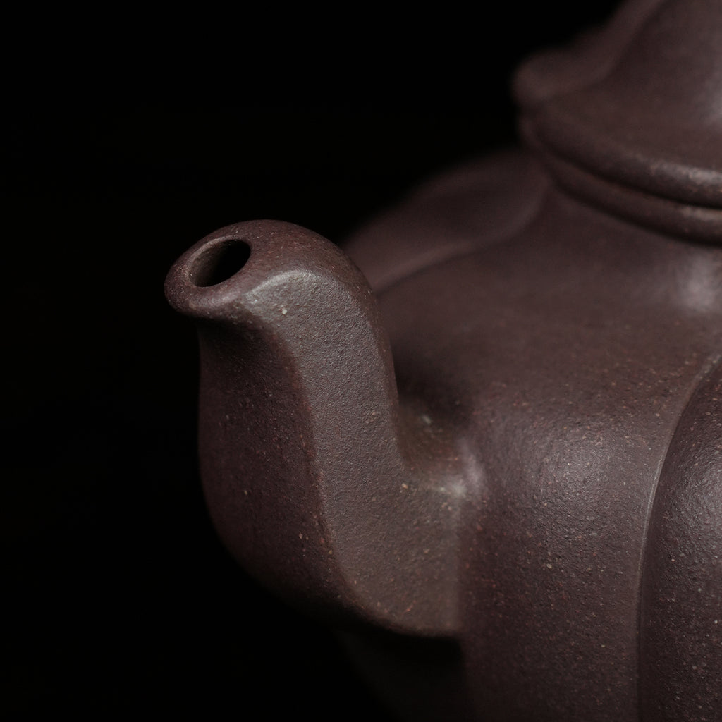 Ziqie Cinnabar Clay Jinzhou Baban  Teapot 250cc Yixing Teapot