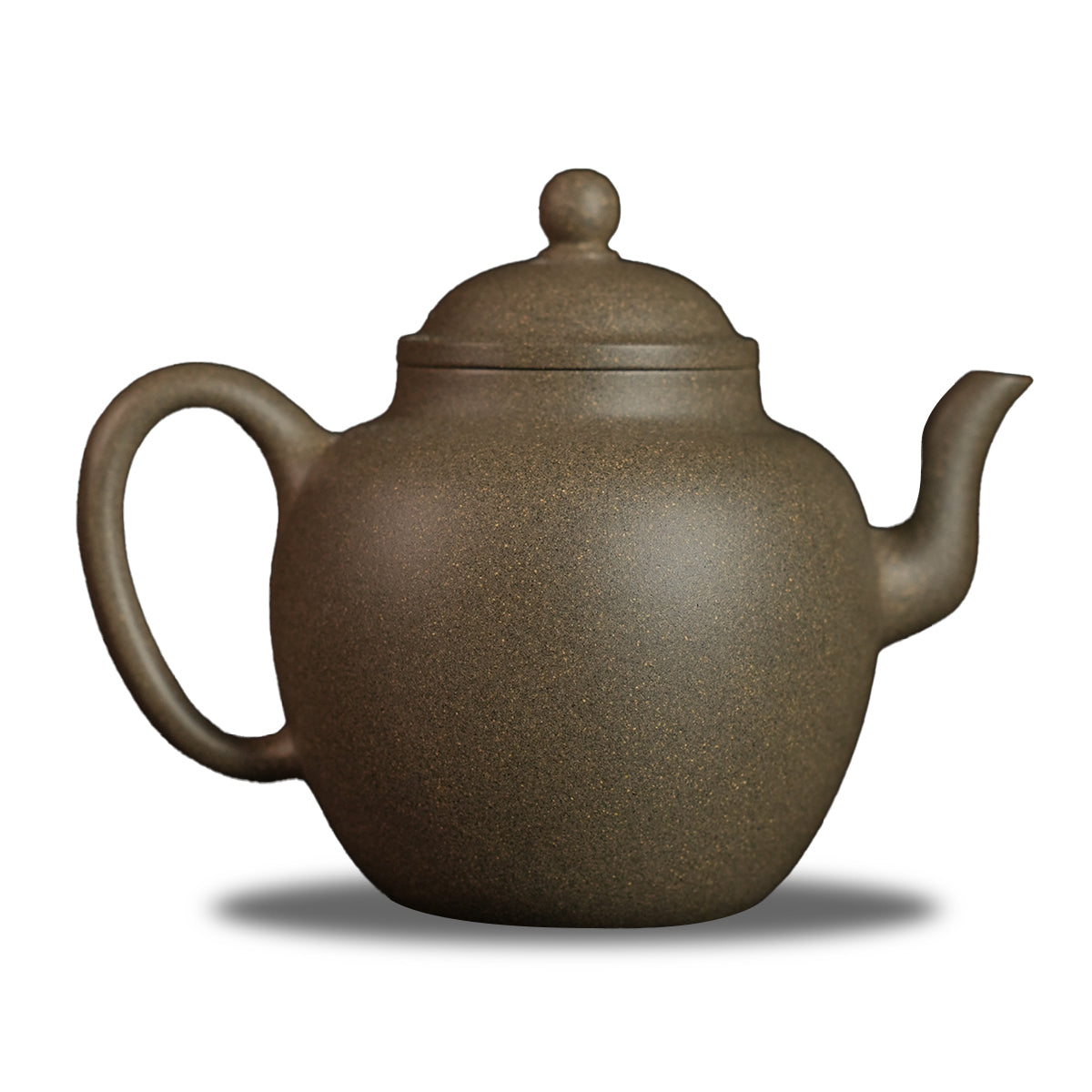 Qingduan Cinnabar Clay Gongdeng Teapot 130cc Yixing Teapot